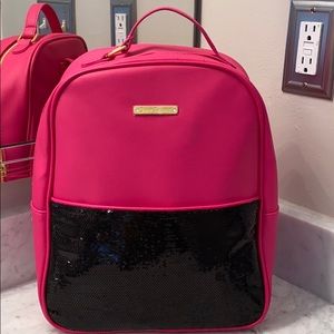 Juicy Couture Hot Pink sequence Medium back pack